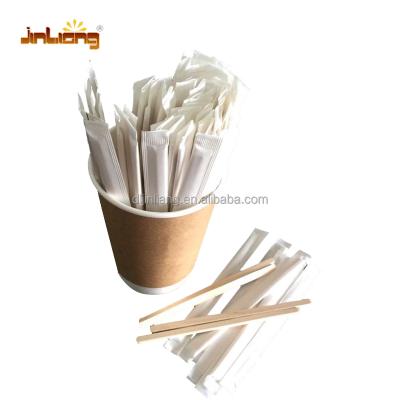 China Disposable Hot Selling Wooden Coffee Stirrer Dispenser for sale