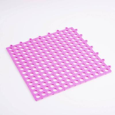 China Newest Viable Stitching Waterproof Bath Mat With Suction Cup Non Slip Bathroom Foot Cover Floor Mat Shower Tpe Material Bathroom Non Slip for sale