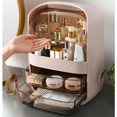 China Save Cheap Travel Storage Earring Space Necklace Organizer Custom Jewelry Organizer Bag Portable Makeup Storage Box for sale