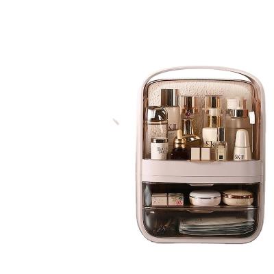 China Save Space Storage Hot Sales Design Travel Jewelry Storage Box Rose Jewelry Organizer Custom Case Makeup Storage Box for sale