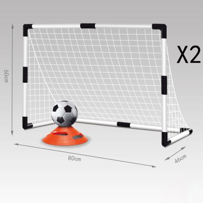 China Sports Toys Big Size Outdoor Double Doors Football Goal Sport Game With Jewery Kids Football Party Toy for sale