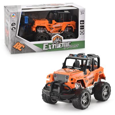 China Factory Cheap RC Model 1:14 Scale 4CH Remote Control Wheel Straight Big Off Road Car With Light Christmas Toy rc car for sale