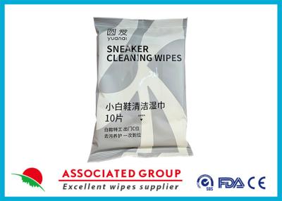 China Yuanai Sneaker Cleaning Wet Wipes Safe To Use On Leather, Canvas, Mesh & Various Knits for sale