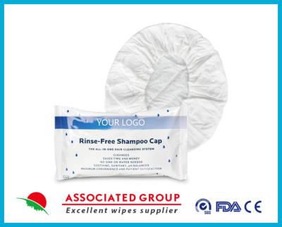 China Rinse Free Shampoo Cap The Perfect Solution For Hospital And Healthcare Settings for sale