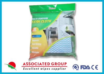 China Customized Color Non Woven Cleaning Wipes , Unscented Cleaning Wipes For Household for sale