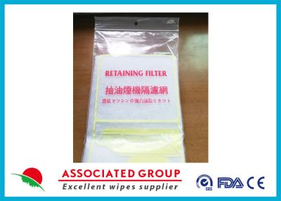 Cina Alto fornello non tessuto Hood Retaining Filter Cotton del tessuto perforato ago di Absorbability in vendita