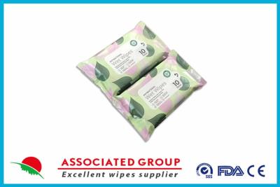 China Biodegradable Antibacterial Wet Wipes Made From 100% Natural Viscose Fiber for sale