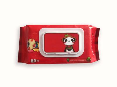 China Materias primas naturales de la categoría alimenticia de Vera Essence Infant Wet Wipes del áloe de la fresa en venta