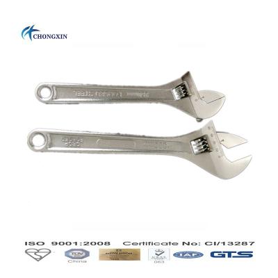 China Household Tool Kit Factory Directly Supply Adjustable Wrench Sizes for sale