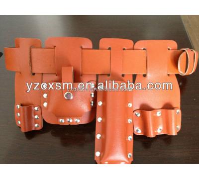 China Cowhide scaffolders machine belt and backing/leather belt for sale