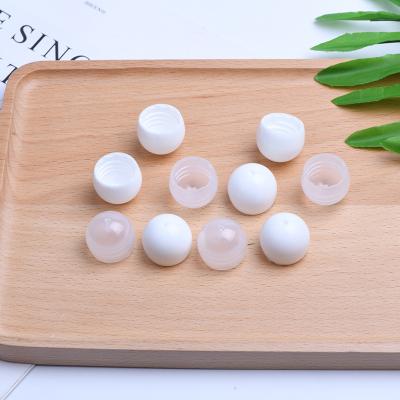 China Cosmetic Bottles Perfume Screw Cap Lid Ball Shape Plastic Cap for sale