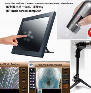 China 2014 newest multifunction hair skin analyzer machine manufacture for beauty clinic for sale