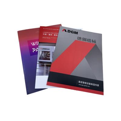 China Advertisemenet Company advertising brochure luxury catalog print book catalog booklet brochure printing business wine book binding for sale