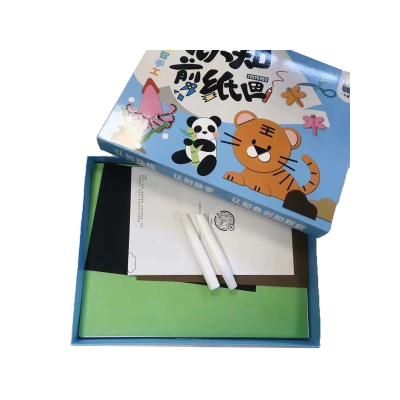 China Custom Education Water Drawing Book For Kids Design Wiping Color Reuse Feature Color Book for sale