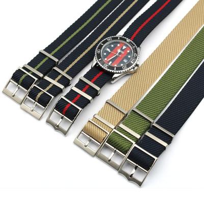 China NATO Watch G10 Nylon Strap 22mm Premium Adjustable Fabric YUNSE 6 Colors Strap 20mm Available for sale