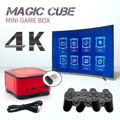 China ABS Mini Arcade HD Rubik's Cube Mini Retro Wireless Dual Handle PS1 Home Game Console Speaker for sale