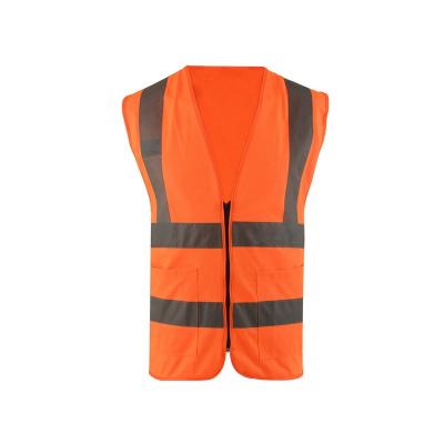 China Water Proof Good Quality Hot Selling Road Safety Clothing High Visibility Plus Size Safety Vest for sale