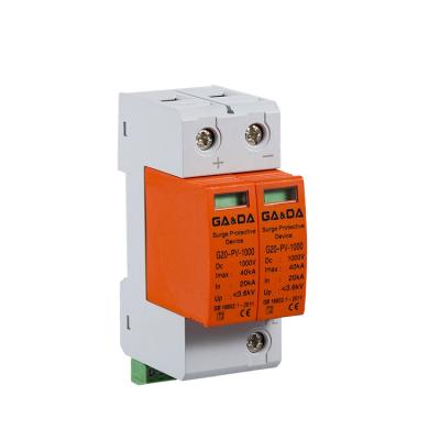 China 80 A gL GADA Photovoltaic -grid 40kA 1000V DC Surge Protector for sale