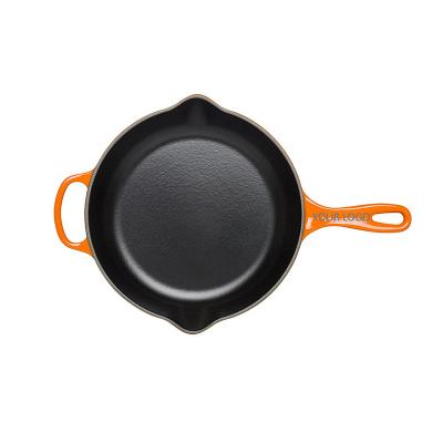 China Custom Minimalist Kitchen Utensils Frying Non-Stick BBQ Steak Cast Iron Skillet Pan for sale