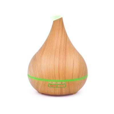 China Factory Directly Household Beauty Spa Home Use Wood Grain Essential Oil 400ml Diffuser for sale