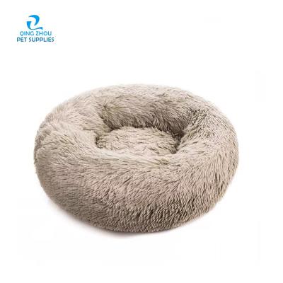 China Ultra Soft Pet Beds Autumn Winter Pet Dog Cat Cotton Stocked Indoor Washable Bed With Tray And Cotton Lob for sale