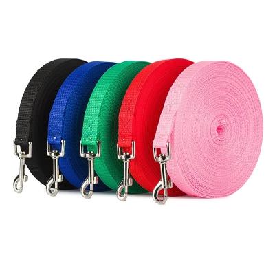 China Dogs Nylon Dog Leashes Training Pet Supplies Harness Collar Leader Rope For Dogs Cat Walking 1.5M 1.8M 3M 4.5M 6M 10m for sale