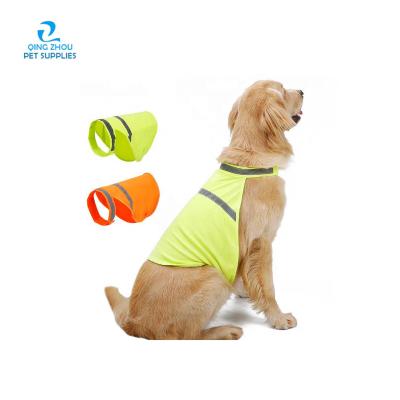 China Fashion Stocked Hot Selling Color With Tape Reflective Dog Vest for sale