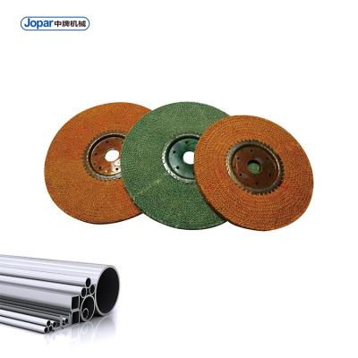 China Stainless Steel Pipe Sisal Cloth Polishing Abrasive Polishing Buffing Wheel For Stainless Steel Tubes for sale