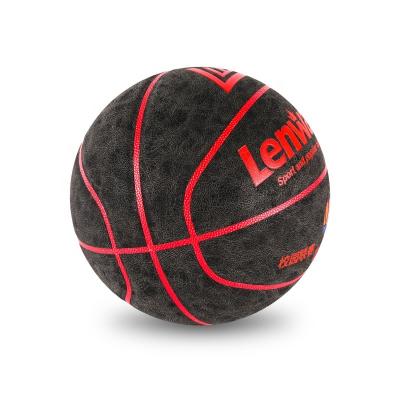 China PU Lenwave 4/5/6/7/9 official custom training basketball ball/game pvc/pu/microfiber size basketball with rubber bladder for sale