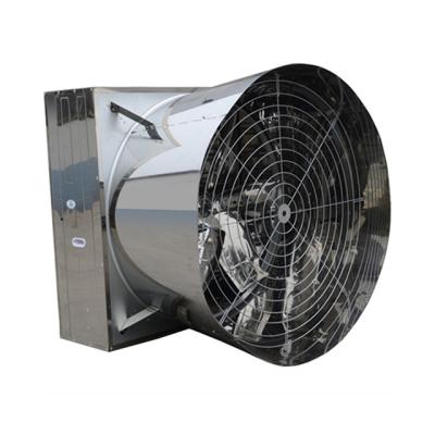 China Poultry House/Factory/Farm/Workshop OEM/ODM/OBM Large Airflow Shutter Cone Fan Greenhouse/Fan With Push Pull Open System for sale