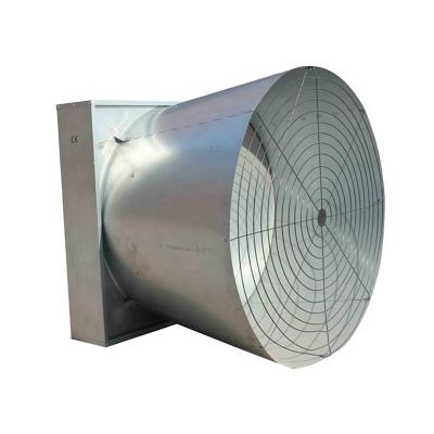 China Greenhouse/poultry farm/factory/workshop/industrial wall fan butterfly shutter type low price indsutry cone fan for green house for sale