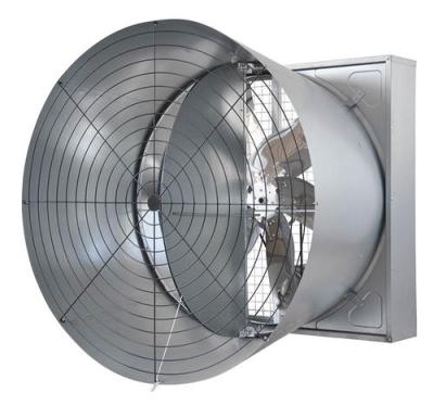 China Greenhouse/poultry farm/factory/workshop/indsutry hot dip galvanized steel sheet butterfly cone wall mounted exhaust fan for poultry farm ventilation for sale