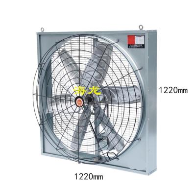 China Factory High Air Volume Exhaust Fan Cow House Hanging Fan for Poultry Farm/Greenhouse/Livestock Cooling System for sale