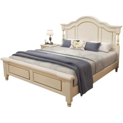 China China Manufacturer Durable Bed Queen Size Luxury Wooden Bed With Underside Storage for sale