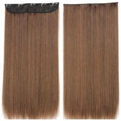 China High Quality Silky Straight Wave One Piece Clip In Hair Extension Halo Hair Extensions With Invisible Wire for sale