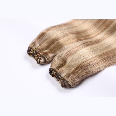 China wholesale brazilian hair bundle product customized color and style machine weft remy hair WEFT2P6 for sale