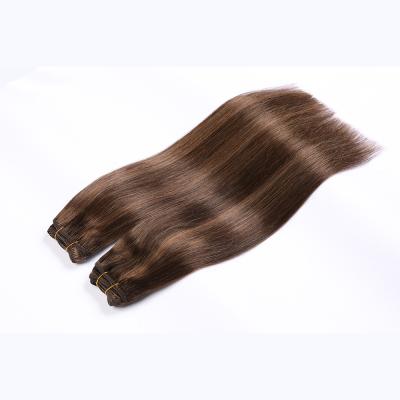 China Brazilian remy hair extension and style customized color product hair bundle machine weft hair WEFT2P6 for sale