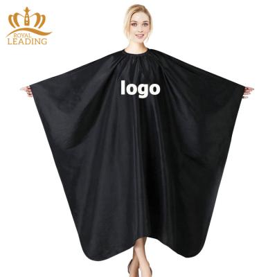 China 100% waterproof & Waterproof Anti-Static Hairdressing Barber Anti-Static Cheap Prices Polyester Pongee Hair Cutting Shawl Salon Cape for sale