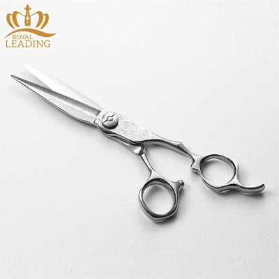 China High Quality Straight Hair Cutting Shears Stainless Steel Barber Scissors Straight Thinning Scissors for sale