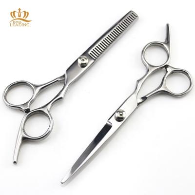 China Professional Hair Scissors Set of 6 Inch Stainless Steel Barber Scissors Kit Hair Cutting for sale