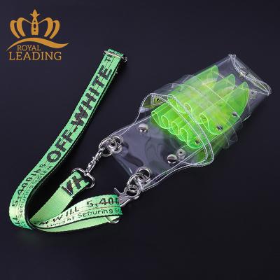 China Colorful Transparent Salon Barber Scissors Pouch Hairdresser/Pet Stylist PVC Scissor Pocket for sale