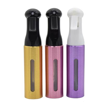 China Salon 80Ml Hairdressing Spray Bottle Refillable Hair Spray Bottle Continuous Mist Spray Bottle for sale