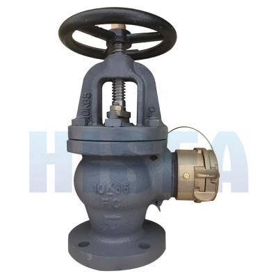 China JIS F7333 Marine Use Fire Fighting Fire Hydrant Marine Angle Valve for sale