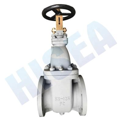 China Marine Use JIS F7364 JIS 10K Standard Cast Iron Gate Valves for sale