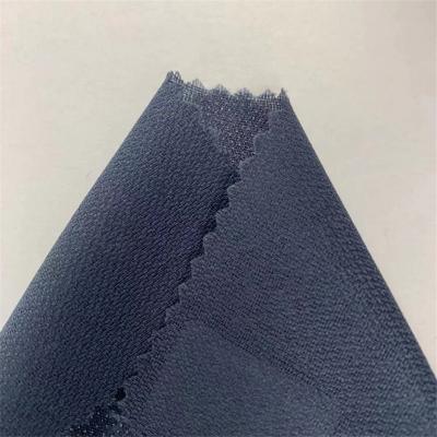 China 1.5m*100m xingyan elastic 75d woven interlining roll fabric for lady's garments and garments for sale