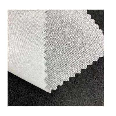 China High Quality Elastic Iron-on Glue Interlining Fusible Woven Interlining Accessory Garment for sale