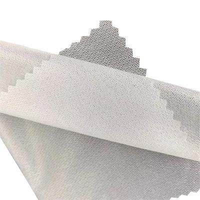 China Fabric Elastic Interfacing Fusible Iron On Interlining Circular Knitted Interlining for sale