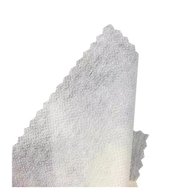 China Iron On Nonwoven Thermalbond Wholesale Polyester Fusible For Clothes Interlining Stitch Fusible for sale