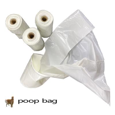 China Fully Compostable Disposable Dogs PLA PBAT Poo Bag Customized Biodegradable Pet Cornstarch Dog Poop Bag for sale