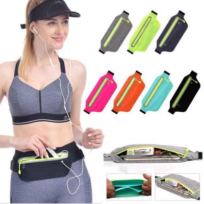 China Custom Logo Water Proof Waterproof Cell Phone Men Women Running Sports Hold Belt Bag for sale